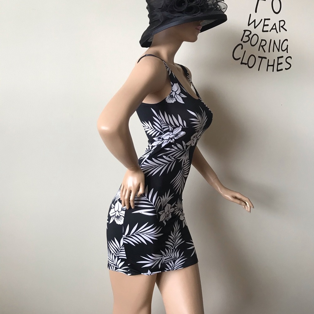 SOLD Hawaiian print Tank dress